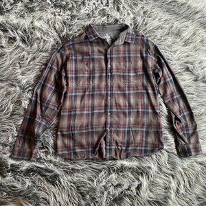 Kuhl Fugitive Flannel- Men's Large Long Sleeve